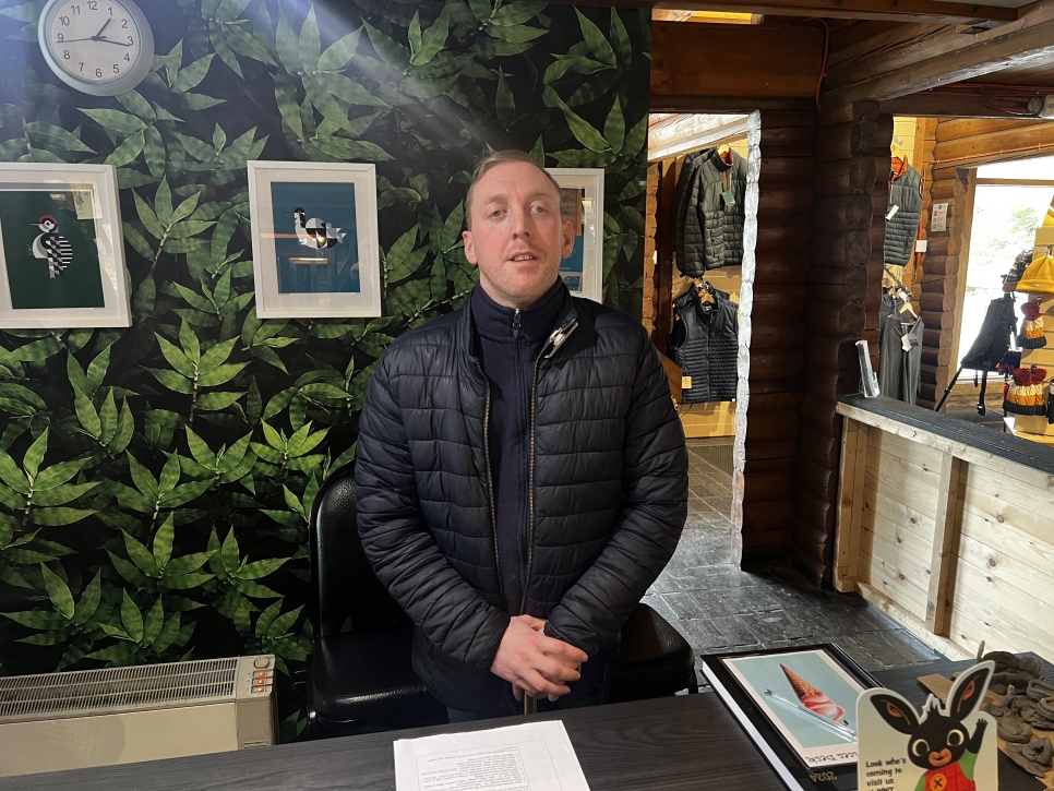 Meet Tim Kennedy, Welcome Desk volunteer at Martin Mere